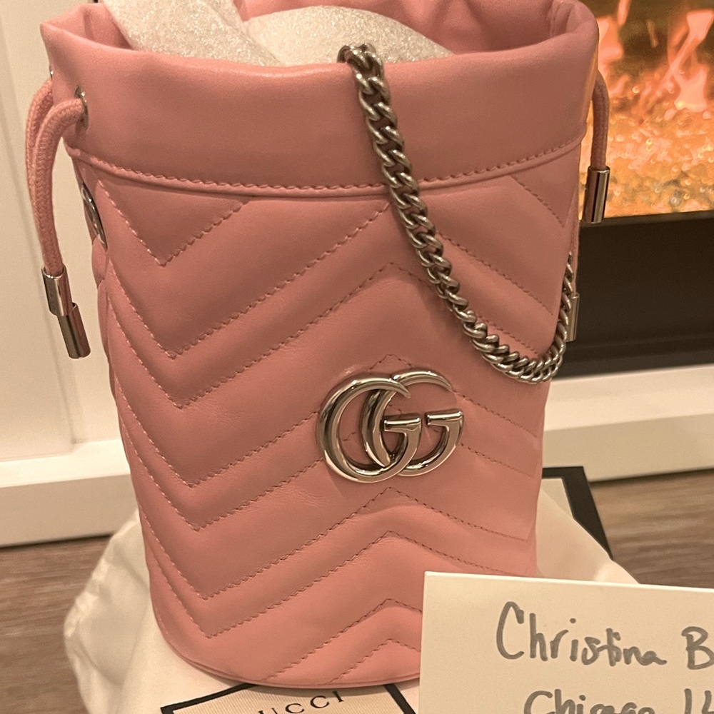 Gucci Marmont Mini Bucket Bag